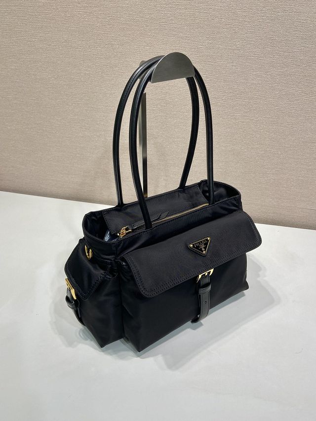 Prada original nylon explore medium tote bag 1BG596 black