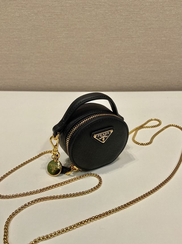 Prada original patent leather mini pouch 1NR023