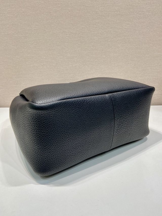 Prada original calfskin large tote bag 1BG338 black