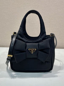 Prada original nylon mini tote bag 1BA359 black