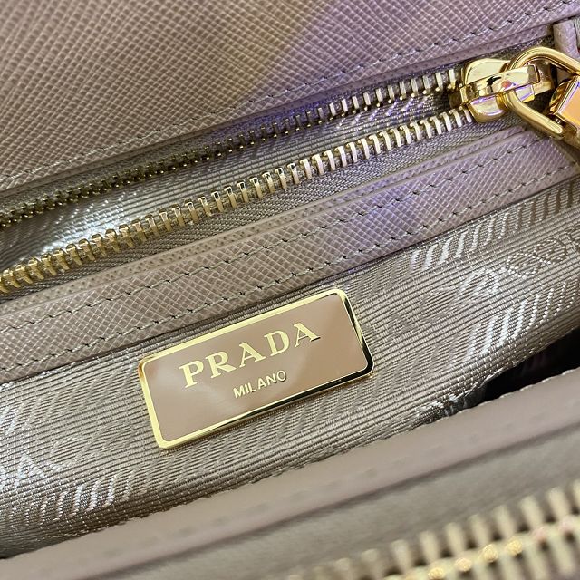 Prada original saffiano calfskin galleria mini bag 1BA906 apricot