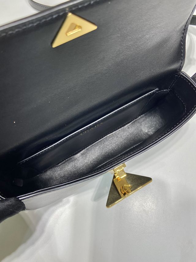 Prada original calfskin mini shoulder bag 1BD339 black