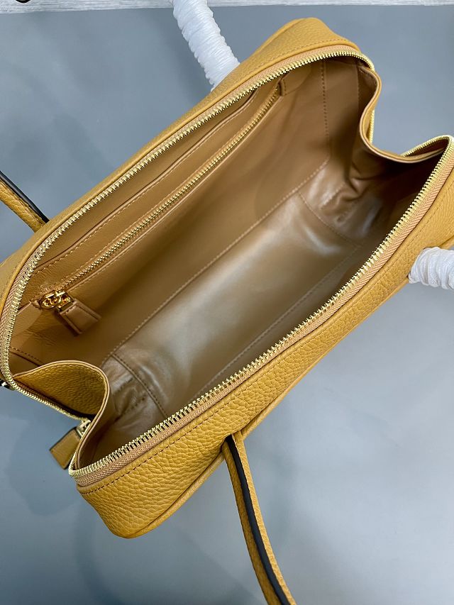 Prada original calfskin shoulder bag 1BB126 caramel