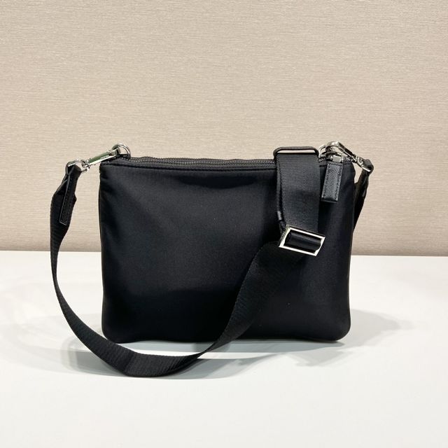 Prada original nylon shoulder bag 2VH120 black