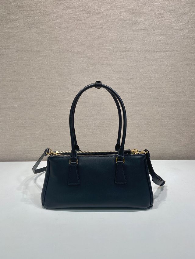 Prada original soft calfskin galleria medium bag 1BA457 black