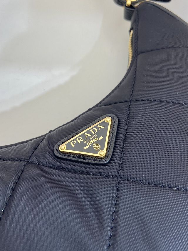 Prada original nylon re-edition mini bag 1BC204 black