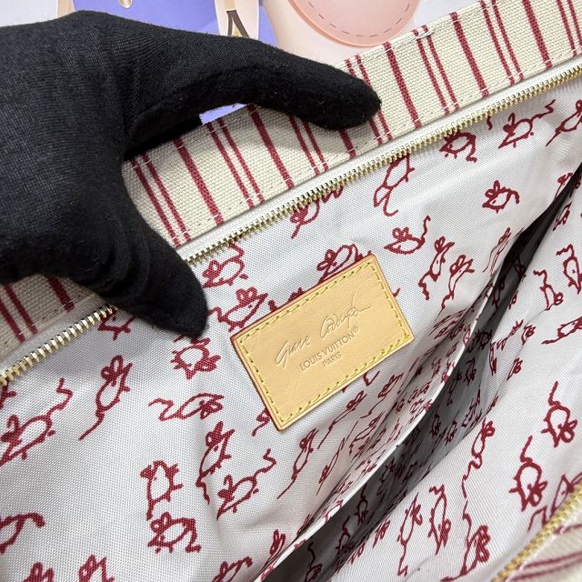 Louis vuitton original meowgram canvas carry it bag M15121