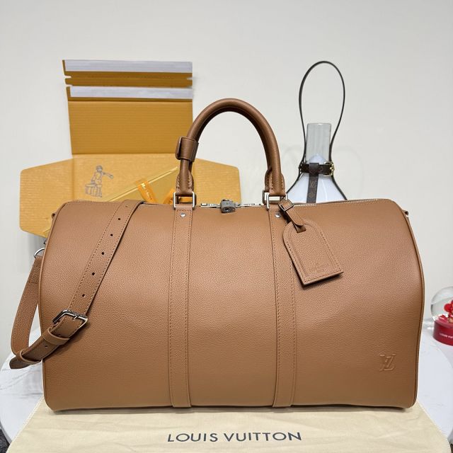 Louis vuitton original calfskin keepall 50 M26065 brown