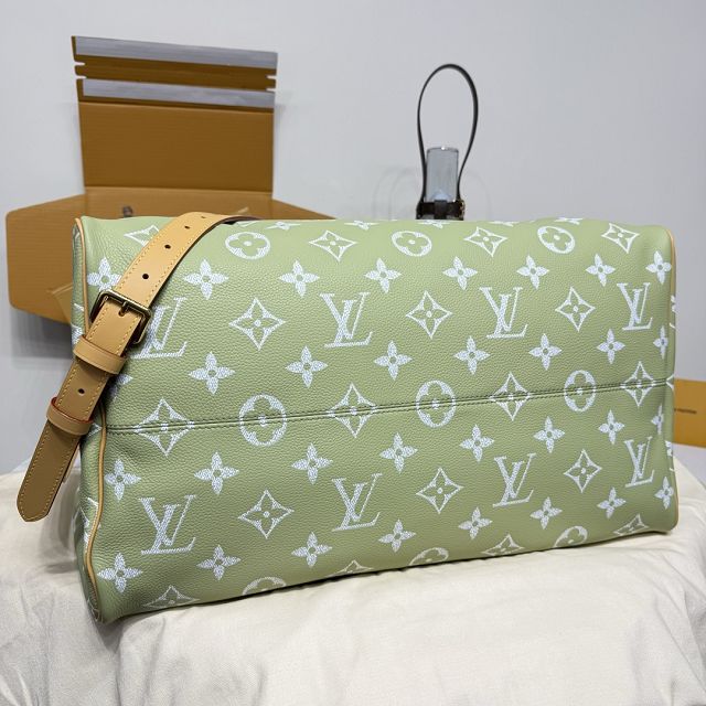 Louis vuitton original soft calfskin speedy P9 50 M13927 green