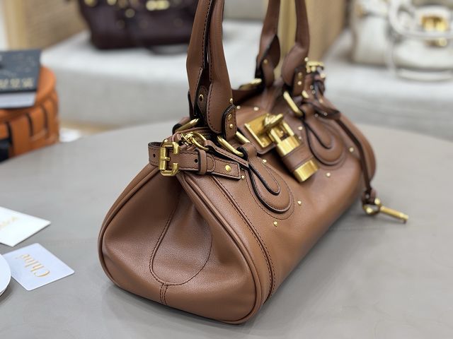 Chloe original calfskin paddington bag CH0003 brown