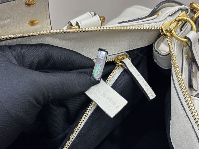 Chloe original calfskin paddington bag CH0003 white