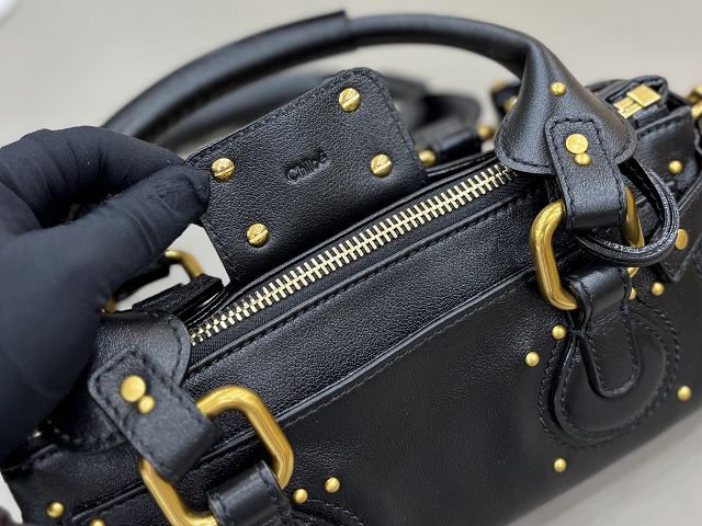 Chloe original calfskin small paddington bag CH0004 black