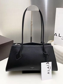 Alaia original calfskin teckel medium tote bag AL0012 black