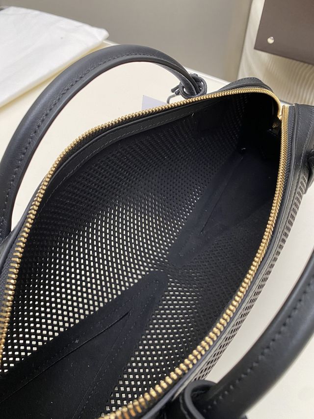 Alaia original lambskin le teckel clutch AL0022 black