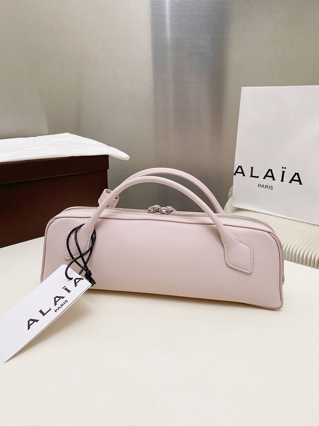 Alaia original lambskin le teckel clutch AL0022 pink