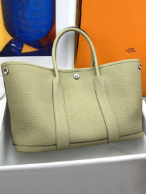 Hermes original negonda leather garden party large 36 bag HG0036 poussiere