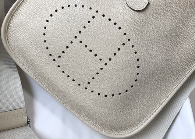 Hermes original togo leather evelyne pm shoulder bag E29 parthemin