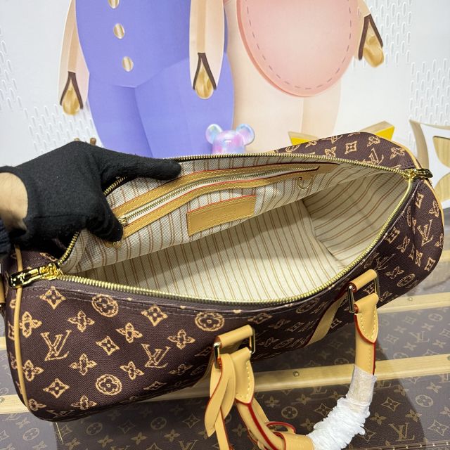 Louis vuitton monogram canvas keepall 45 M28339 brown