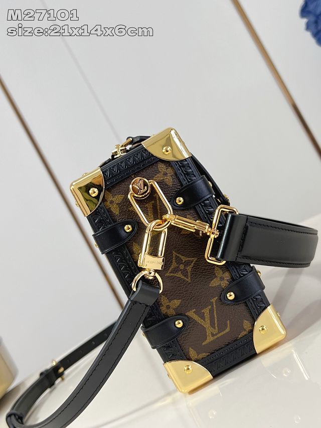 Louis vuitton original monogram reverse side trunk mm M27101 