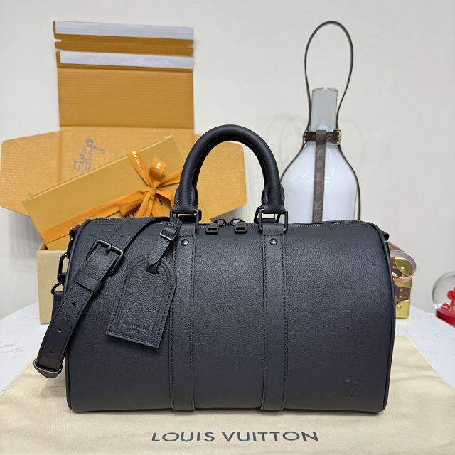 Louis vuitton original calfskin keepall 35 M15249 black