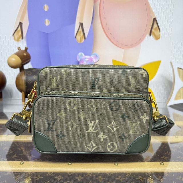 Louis vuitton original monogram canvas nil city bag M27095 green