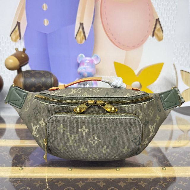 Louis vuitton original monogram canvas rush bumbag M26933 green