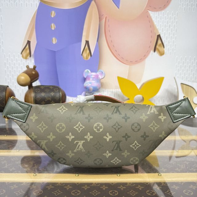 Louis vuitton original monogram canvas rush bumbag M26933 green