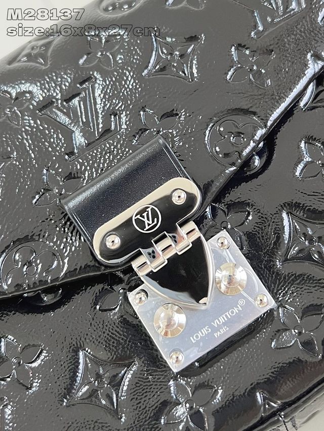 Louis vuitton original calfskin trunkie handbag M28137 black