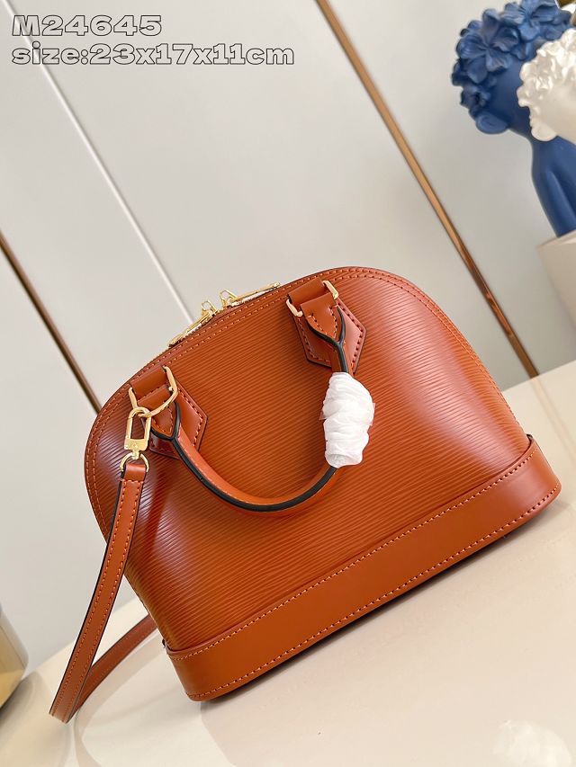 Louis vuitton original epi leather alma BB M24645 caramel