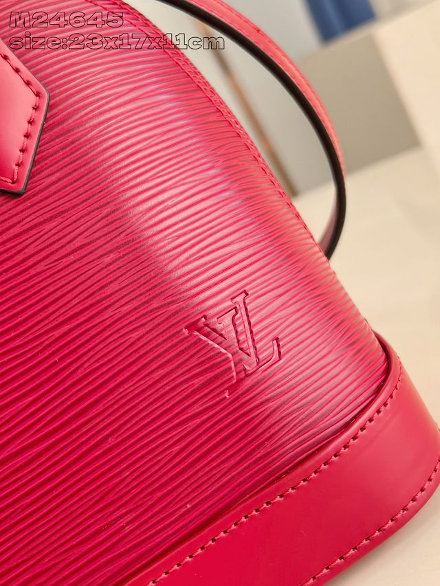 Louis vuitton original epi leather alma BB M24645 wine