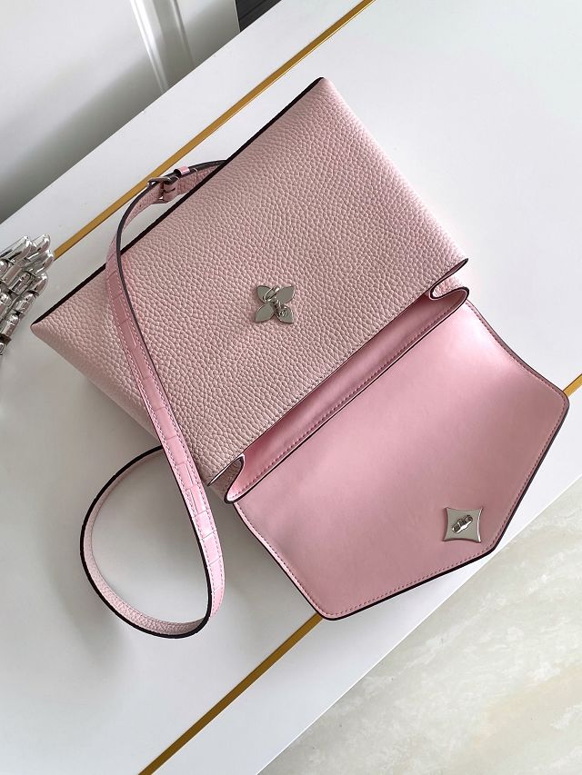 Louis vuitton original calfskin rose des vents pm handbag m86012 pink