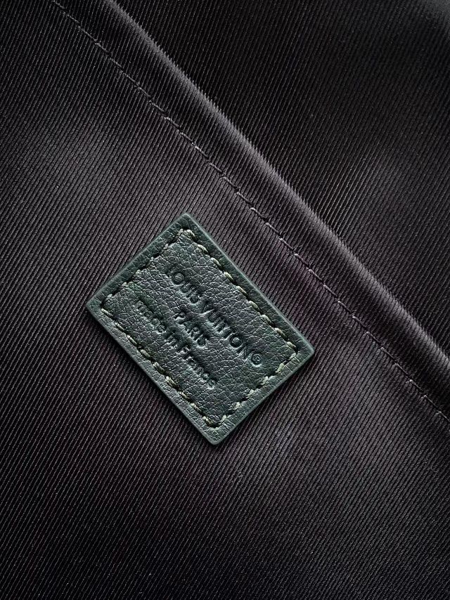 Louis vuitton original calfskin city keepall M27184 green