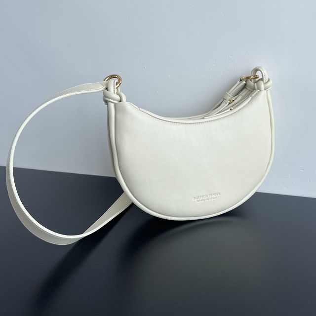 BV original lambskin gemelli bag 796638 white