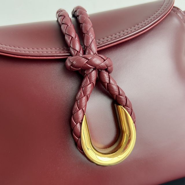 BV original calfskin baby liberta bag 826147 barolo