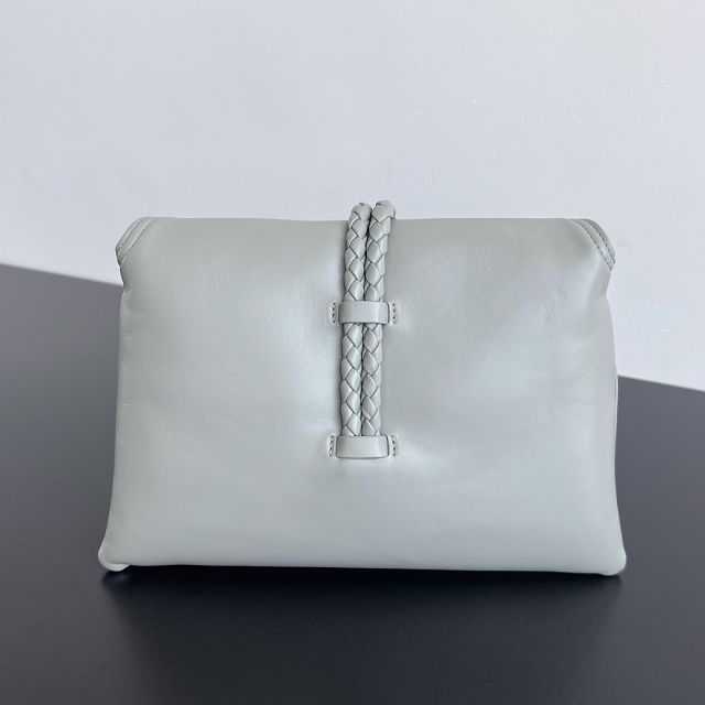 BV original calfskin small liberta bag 806030 agate grey