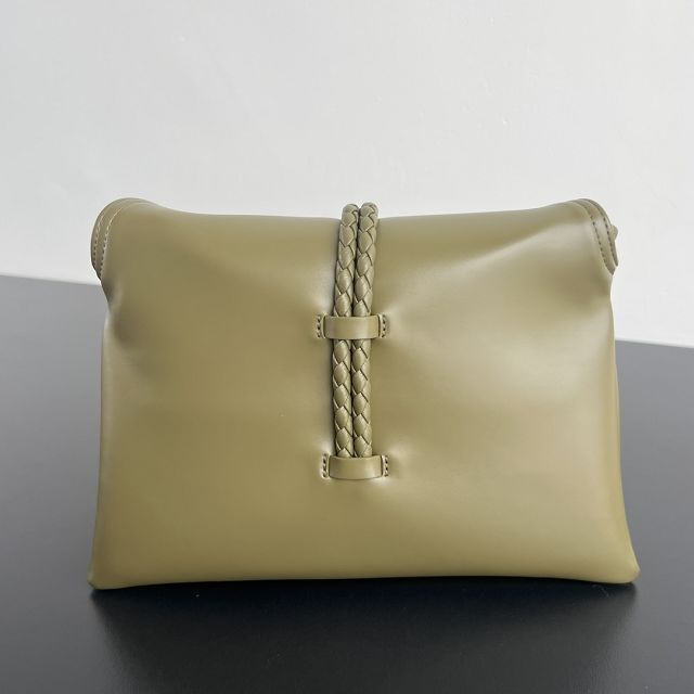 BV original calfskin small liberta bag 806030 seaweed