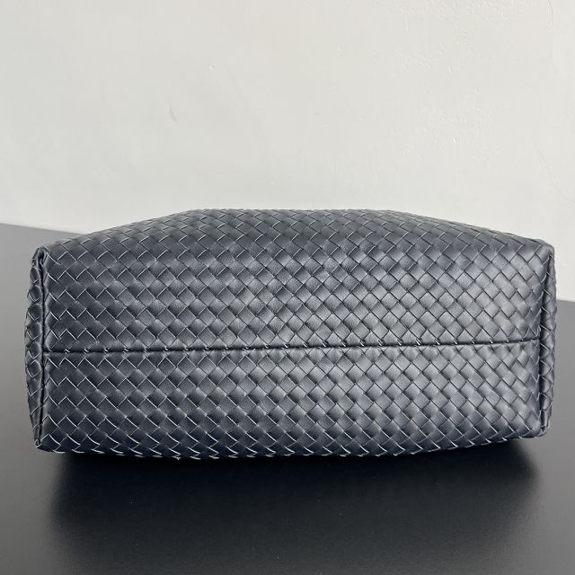 BV original calfskin large pinacoteca tote bag 817166 deep blue