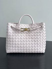 BV original lambskin small andiamo 743568 light pink