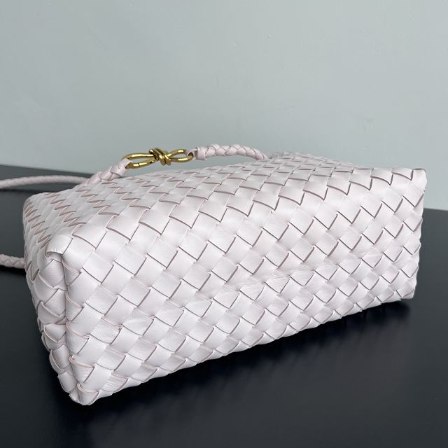 BV original lambskin small andiamo 743568 light pink