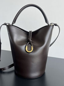 BV original calfskin large liberta bucket bag 806038 fondant