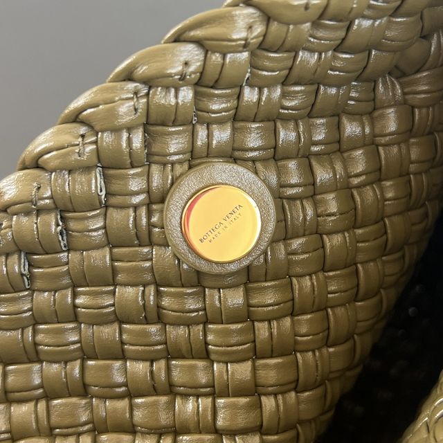 BV original calfskin small tosca shoulder bag 776755 algae