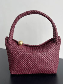 BV original calfskin medium tosca shoulder bag 716974 barolo