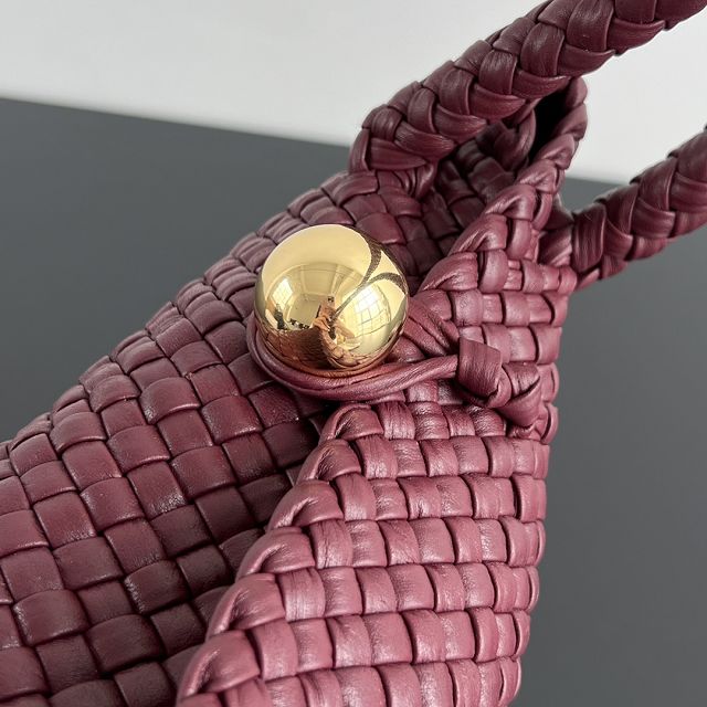 BV original calfskin medium tosca shoulder bag 716974 barolo