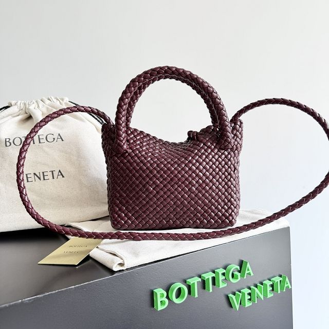 BV original calfskin small tosca shoulder bag 776755 barolo