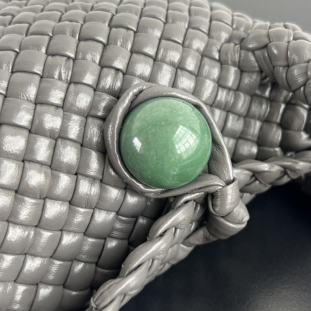 BV original calfskin small tosca shoulder bag 776755 grey