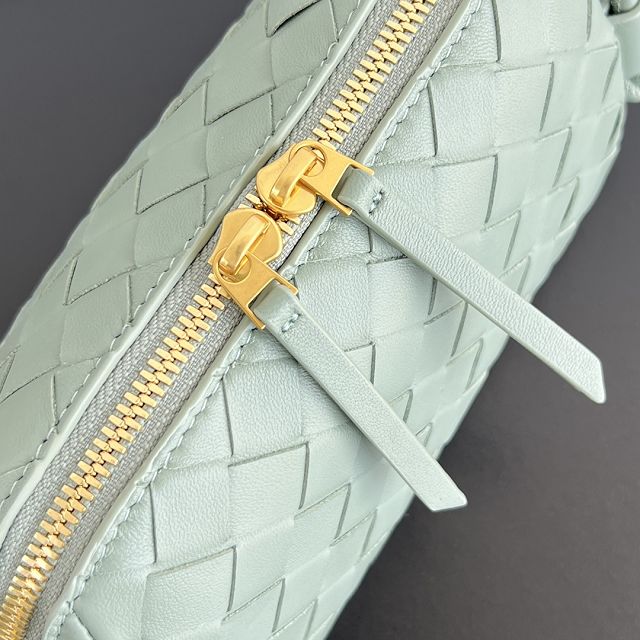 BV original lambskin concert pouch 794258 sage