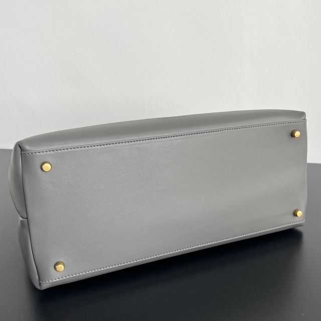 BV original calfskin large andiamo bag 806010 grey