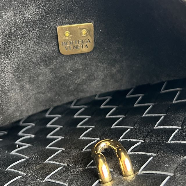 BV original calfskin medium ciao ciao bag 817231 black 