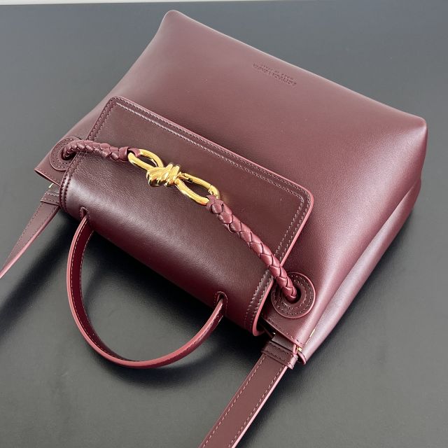 BV original calfskin small ciao ciao bag 835835 barolo