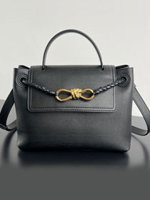 BV original calfskin small ciao ciao bag 835835 black